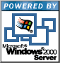 Powered by Microsoft Windows 2000 Advanced Server