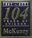 1897-2001 -- 104 Years of Chicken